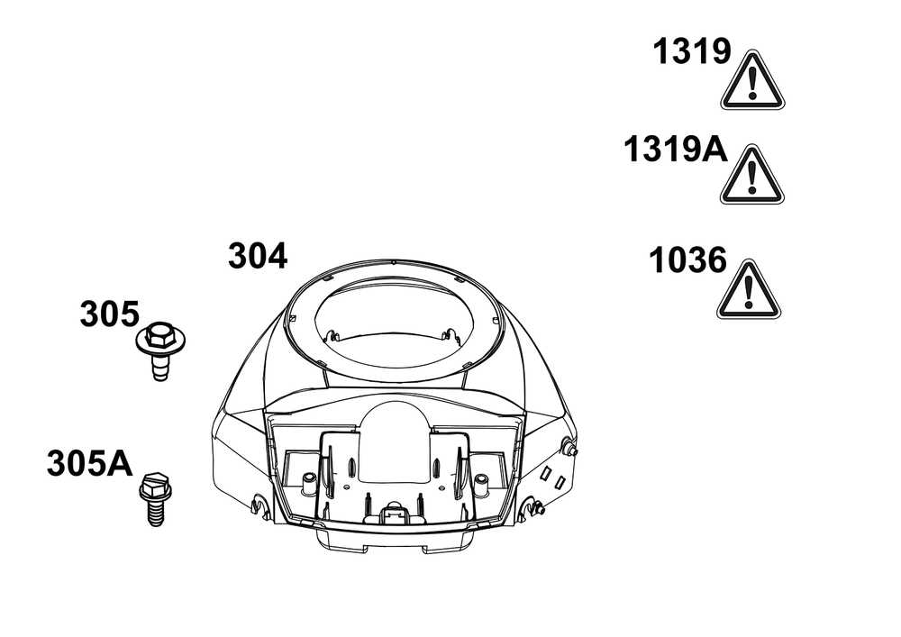 Blower Housing Group Diagram and Parts List for 44U877-0045-G1  Briggs and Stratton Engine